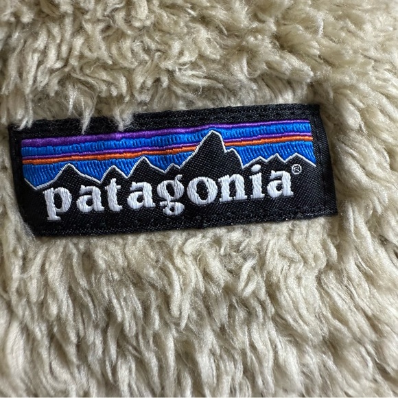 Women’s Patagonia Fleece Teddy Bear Full Zip Pocket Jacket Size M - Picture 5 of 9